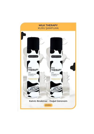 Milk Therapy Kuru Şampuan 200 Ml - Besleyici, Hacim Veren X 2 Adet
