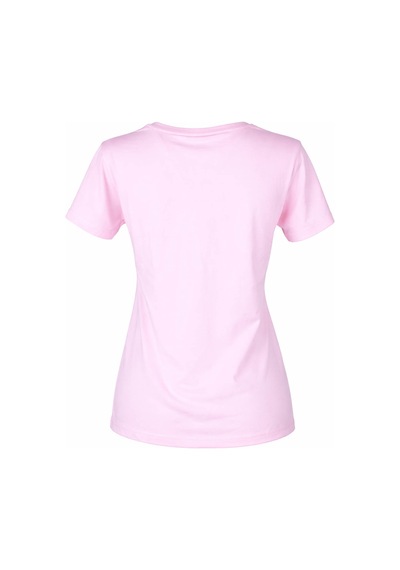 Trender Limon O Yaka Relaxed Fit Pembe Kadın T-shirt 26ydt1000013