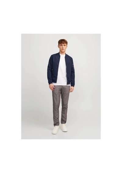 Jack & Jones Jack&jones 12165203 Jjerush Bomber Noos Navy Blazer Erkek Ceket Lacivert