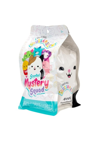Küçük Peluş S25 Kokulu Gizemli Çanta Greyfurt, Yaban Mersini, Portakal, Elma, Limon, Karpuz 001 - Beyaz