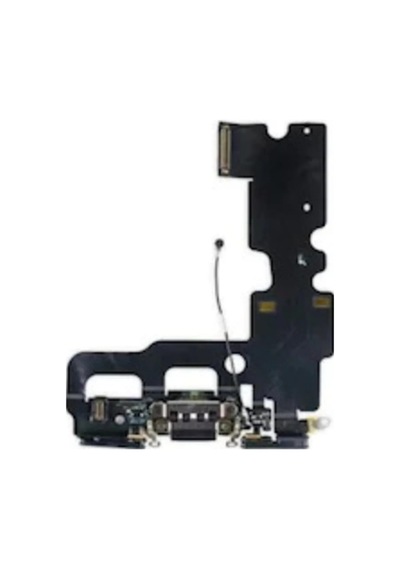 Apple Uyumlu iPhone 7g Şarj Soketi Ve Mikrofon Bordu Siya