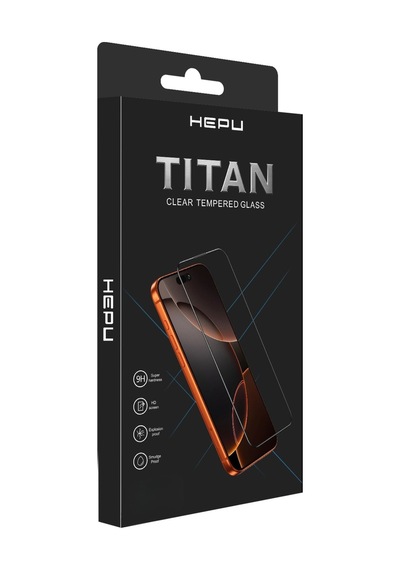 HEPU TITAN HD Clear Cam Ekran Koruyucu – iPhone 13 / 13 Pro / 14 / 16e Uyumlu