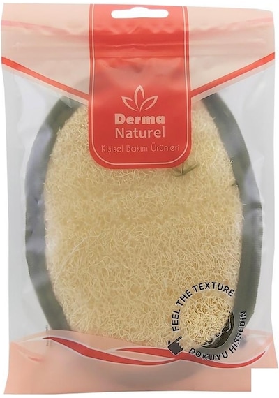 Derma Naturel Loofah Kabak Banyo Ve Yüz Lifi