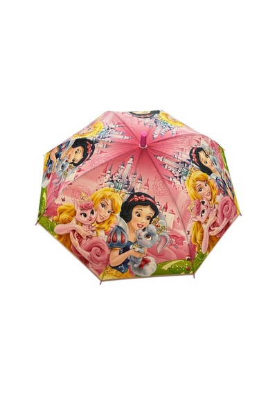 Disney Prensesleri Karakterli Çocuk Şemsiye Şkr-1-toz Pembe Çok Renkli