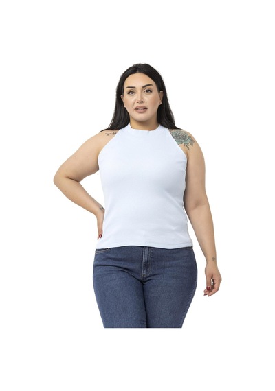 Disentis Büyük Beden Halter Yaka Yarım Balıkçı Fitilli Kaşkorse Bebe Mavi Body-bebe Mavi Bebek Mavisi