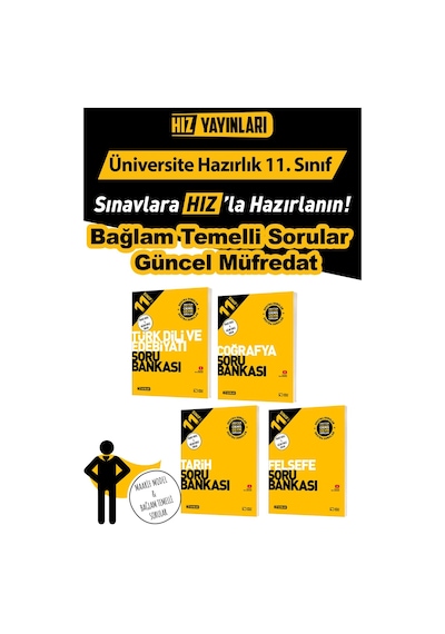11. Sınıf Türk Dili Coğrafya Tarih Felsefe Soru Bankası Seti Maarif Model