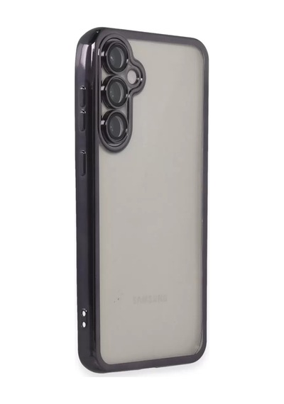Newface Samsung Galaxy S23 Fe Kılıf Razer Lensli Silikon - Mor