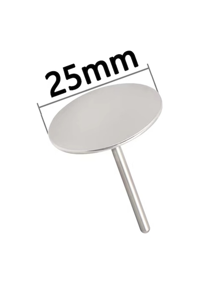 Thentech Ayak Törpüsü Yedek Başlığı 25mm Yedek Törpü Başlığı