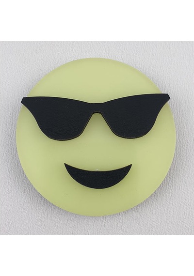 Emoji , Fosforlu Emojiler ( Karanlıkta Parlar ) Duvar Süsü (395824135)