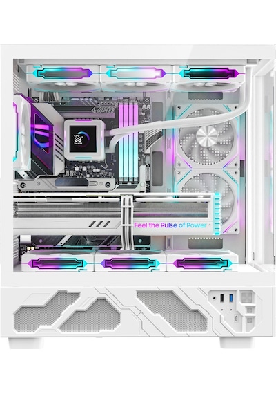 Dragos DRX9908 R5-7500X3D 16 GB 512 GB NVMe 12 GB RTX5070 Free Dos Masaüstü Bilgisayar