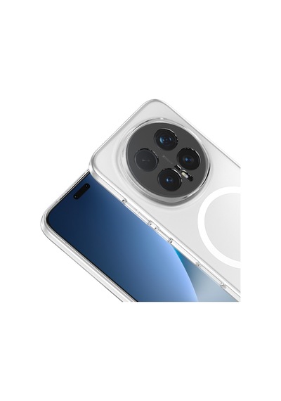 Honor Magic 8 Pro Kılıf Sararmaz Ultra İnce Sert Mika Magsafe Kamera Yükseltili Erd Şeffaf