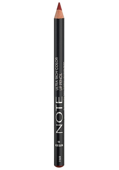 Note Cosmetique Ultra Rich Color Lip Pencil Dudak Kalemi 06 Red - Kırmızı