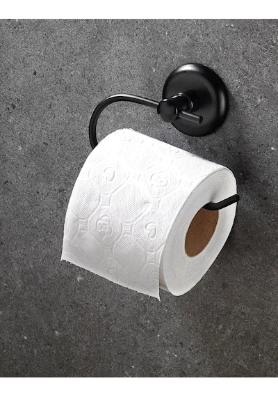 Yapışkanlı Tuvalet Kağıtlığı Wc Kağıtlık Tuvalet Kağıdı Askısı Siyah Çok Renkli