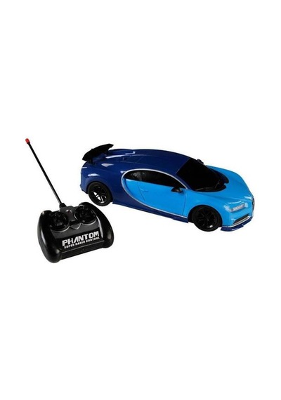 1:14 Uzaktan Kumandalı Bugatti Mavi Veyron Işıklı Şarjlı