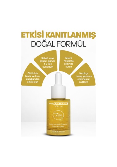 Uraw Cilt Tonu Eşitleyici ve Onarıcı Sarı Kantaron Serumu 30 ML