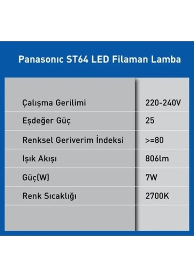 Dim Edilebilir 7w Filaman Lamba İle Sıcak Işık Deneyimi
