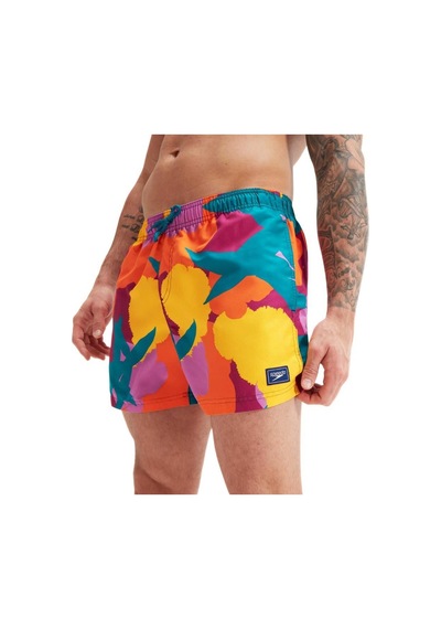 Speedo Digital Print Erkek Şort Mayo C-spe800330e5030- Sarı