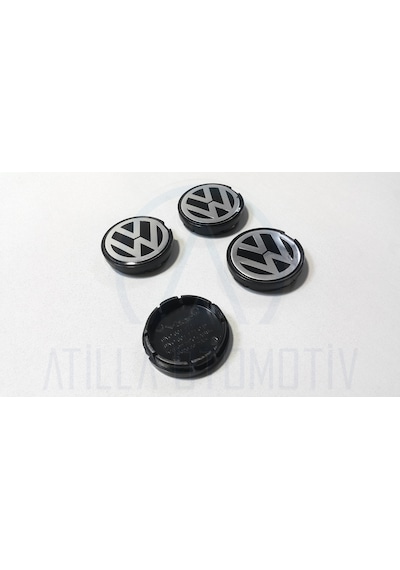 4 X Vw Bora 99-05 Çelik Jant Göbeği Takım 55mm 6n0601171