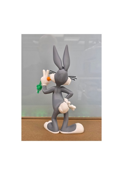 Bugs Bunny Figür 20cm-3d Baskı-kolleksiyonluk Biblo