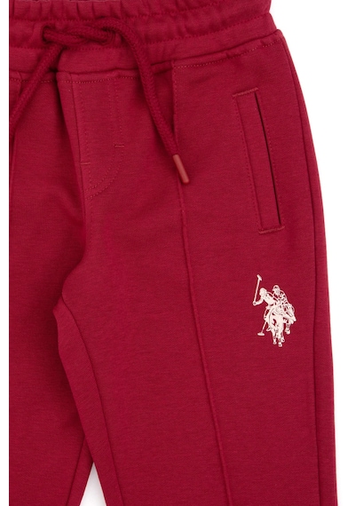 U.s. Polo Assn. Erkek Çocuk Eşofman Altı 50316517-vr104 Koyu Frambuaz/dark Raspberry