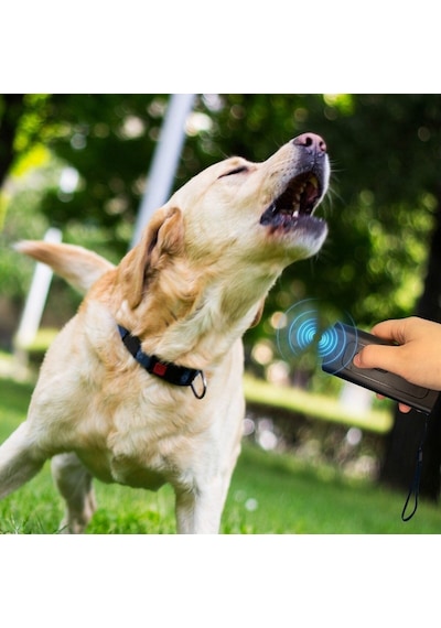 Ultrasonik Zarar Vermeyen Köpek Uzaklaştırıcı Ve Eğitici Cihaz