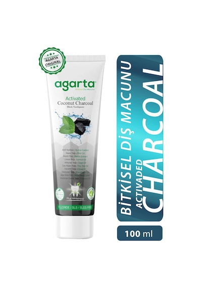 Doğal Hindistan Cevizi Özlü Aktif Karbon Diş Macunu 100 Ml