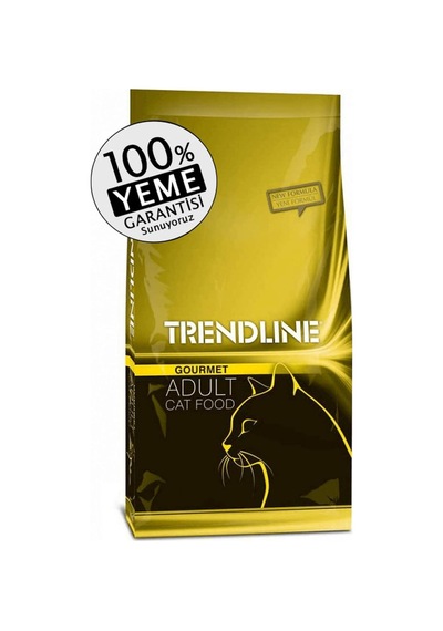 Tr Gourmet Yetişkin Kedi Maması, 15 Kg, Renkli Karışık