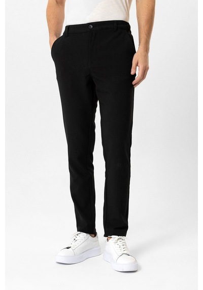 Back And Bond Siyah Smart Fit Beli Lastikli Yan Cep Casual Pantolon Çok Renkli