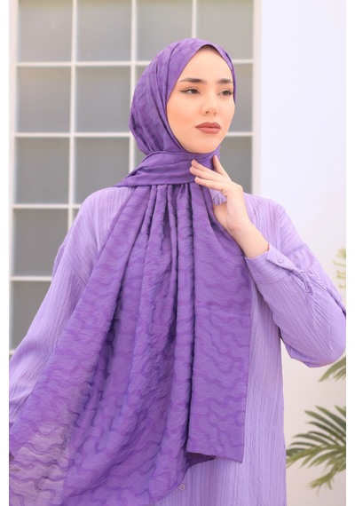 Silk Home Olinda Şal 49001-39 Eflatun