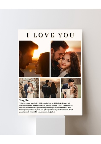 Sevgiliye Hediye Canvas Tablo Sevgililer Günü Hediyesi Sevgiliye Hediye Dekorasyon Kanvas Tablo