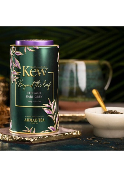 Ahmad Tea Kew Early Grey Siyah Çay 100 G Metal Kutu Dökme Çay