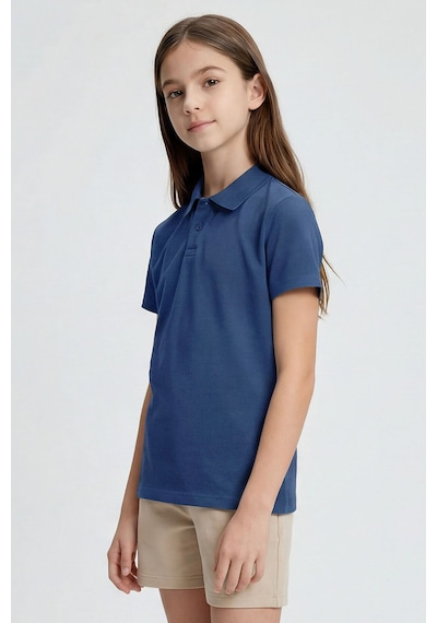Tommy Life Parlament Polo Yaka Standart Fit Basic Unisex T-shirt - 11330