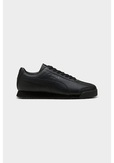 Puma Roma Beyaz Hakiki Deri Erkek Sneaker Siyah