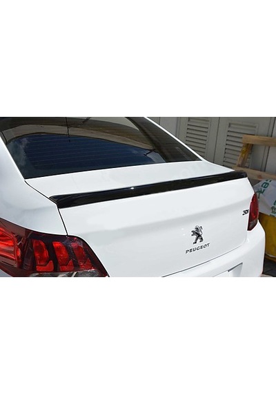 Peugeot 301 2012-2019 Spoiler Piano Black Bagaj Çıtası