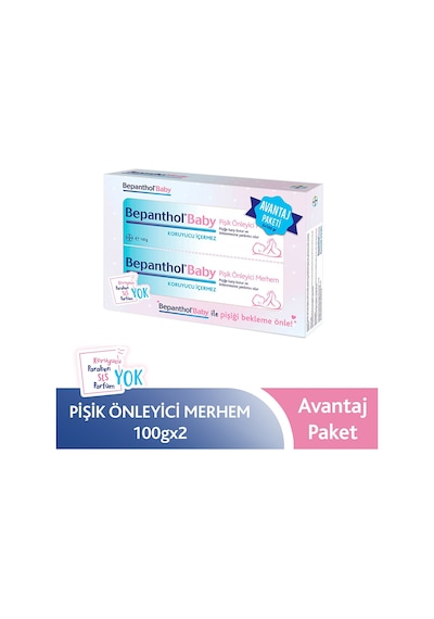 Baby Pişik Önleyici Merhem 2x100 Gr Combo Avanta 1 Adet
