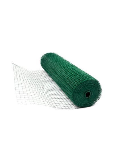 Puntalı Çit Teli Yükseklik 100 Cm 12X12 Mm Pvc Kaplı Yeşil 25 Mt N11.8