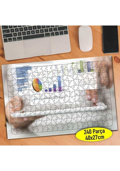Danışmanlık Veri Analiz İş Dünyası 240 Parça Puzzle Yapboz-157595