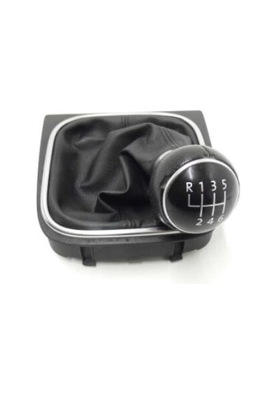 Vw Jetta 2006-2014 Vites Topuzu Körüğü Siyah 6 Ileri 1K0711113Cg