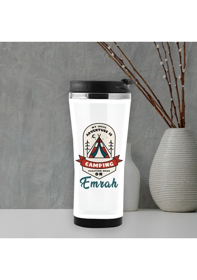 Kampçılara Özel Tasarımlı Isme Özel Termos Mug