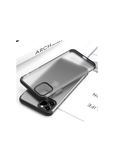 Apple Uyumlu iPhone 11 Pro Max Kılıf Zore Nili Kapak Siyah