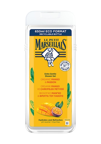 Le Petit Marseillais Organik Mango & Çarkıfelek Meyveli Duş Jeli 650 Ml 2 Adet Diğer