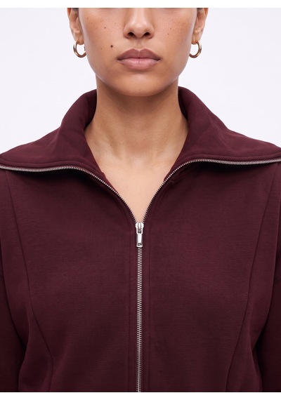 Discovery Expedition D6wl-swt3558 Bordo Kadın Sweatshirt Mürdüm