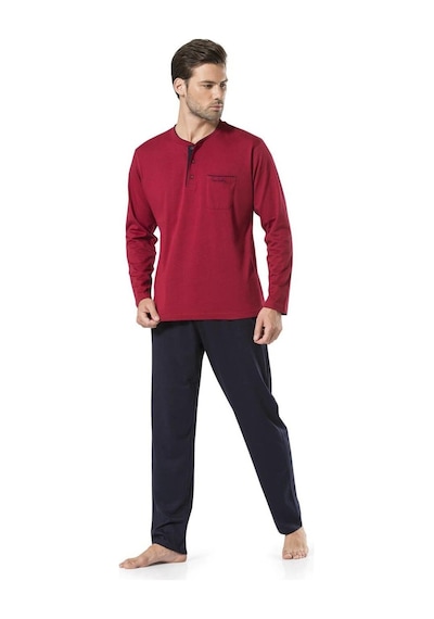 Pierre Cardin Erkek 5'li Set Şal Yaka Röpteşambır Takımı Lacivert