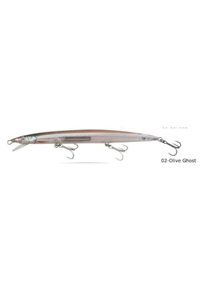 Savage Gear Sandeel Jerk Minnow 145 14G Suni Yem 02-Olive Ghost (366857345)
