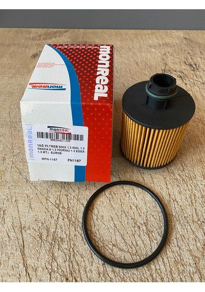 Monreal Mfn-1167 Yağ Filtresi Corsa E 1.3cdtı Doblo Egea 500 X-l Mito 1.3 Jtd Jtdm Euro5 6000626025