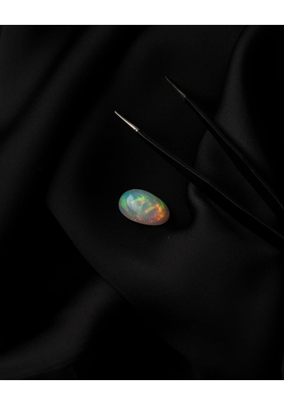 Etiyopya Opali 7.36 Ct Gümüş