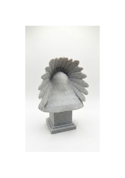 3d Baskı Kızılderili Şefi Büst Heykel Dekoratif Biblo 16 Cm