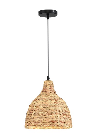 Diamond Model Tekli Rattan Bambu Tasarım İskandinav Bohem Avize