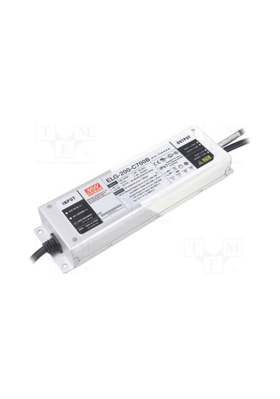Meanwell Elg-200-c700b 286v Led Sürücü