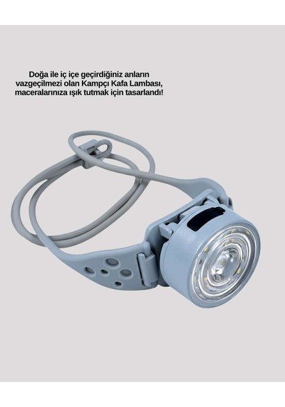 Su Geçirmez Led Kafa Lambası Yeni Nesil Outdoor Kullanım Çok renkli